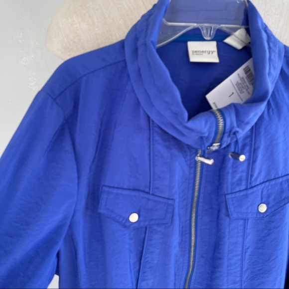 Blue Zenergy Jacket/!Windbreaker - Picture 4 of 9